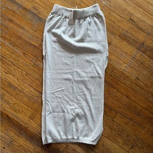 Elegant Off White‎ Knit Skirt